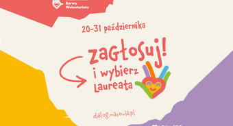 Wybierz Laureatkę, Laureata  w kategorii „Nagroda mieszkańców Mazowsza”  w 15. edycji konkursu „Mazowieckie Barwy Wolontariatu”