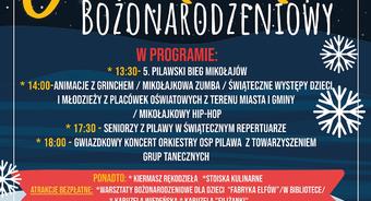 Zaproszenie na Jarmark Bożonarodzeniowy w Pilawie