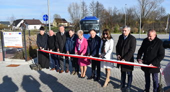 Otwarcie centrum przesiadkowego w Pilawie