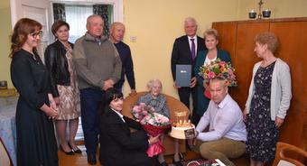 Wyjątkowy Jubileusz 100. urodzin Pani Kazimiery Górskiej z Puznówki