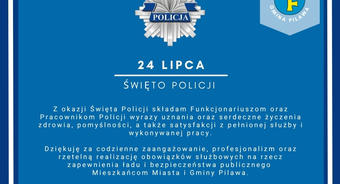 Życzenia z okazji Święta Policji