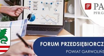 Forum Przedsiębiorczości. Powiat Garwoliński 2023. Zapraszenie Przedsiębiorców na spotkanie